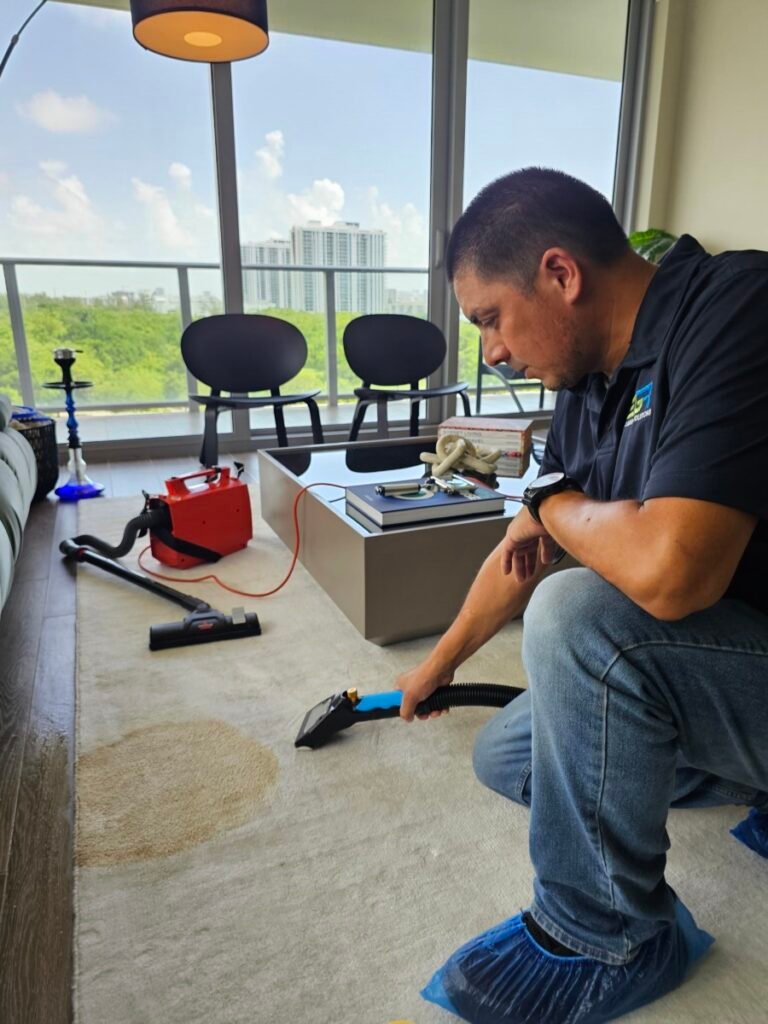 Professional wool rug cleaning in Davie FL