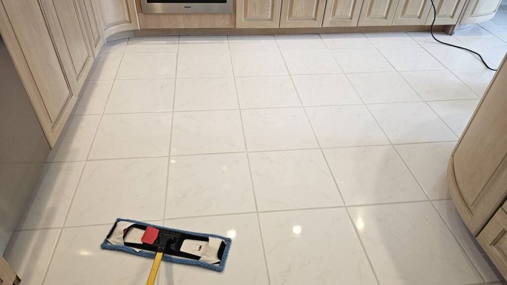 Clean tile and grout after professional cleaning — Davie FL — EGR Cleaning Solution