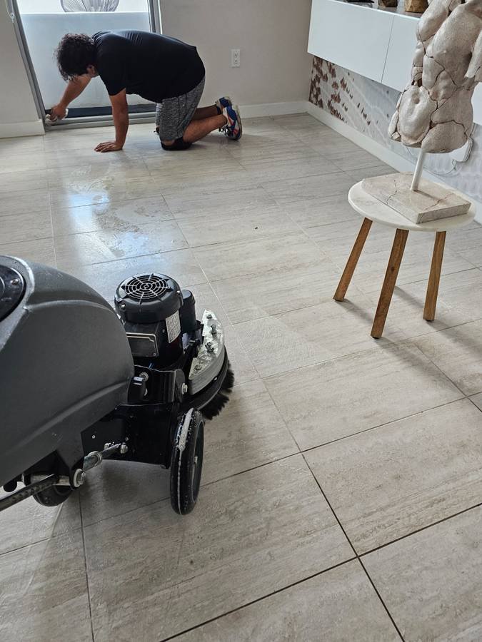Professional tile and grout cleaning service — Davie FL — EGR Cleaning Solutions