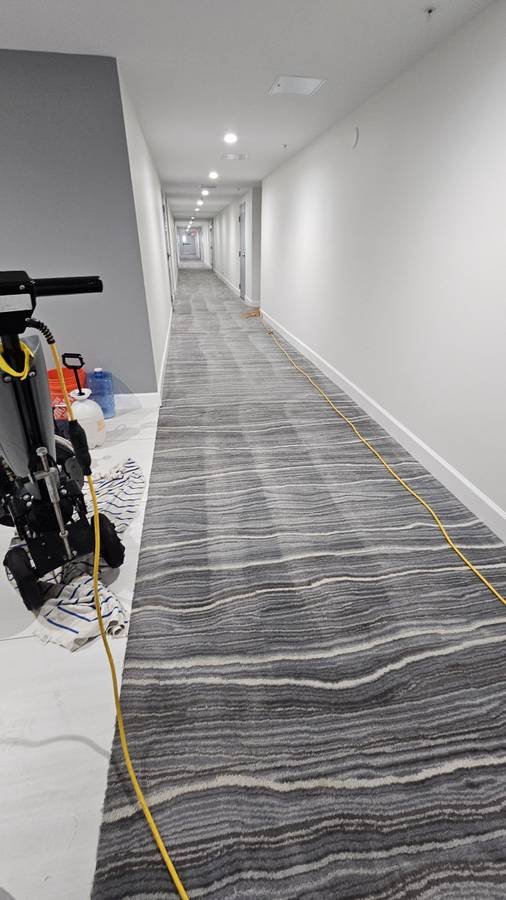 Commercial carpet cleaning hotel corridor Fort Lauderdale FL — EGR Cleaning Solutions
