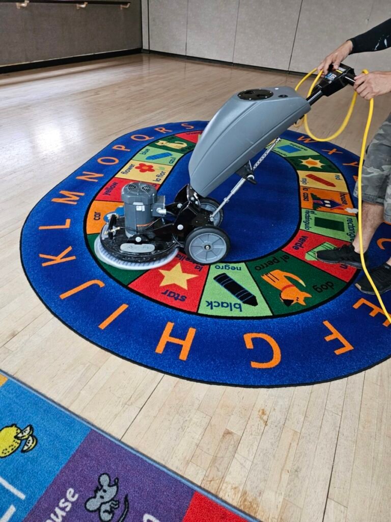 Daycare carpet cleaning before and after Davie FL — EGR Cleaning Solutions