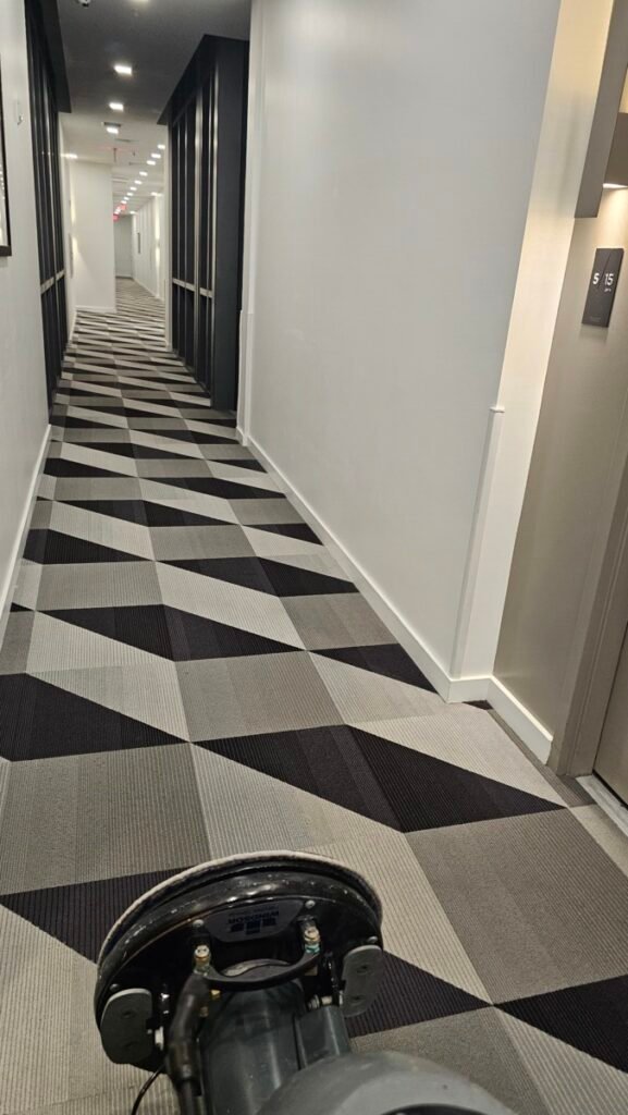Luxury condo corridors Commercial carpet cleaning Broward County FL — EGR Cleaning Solutions