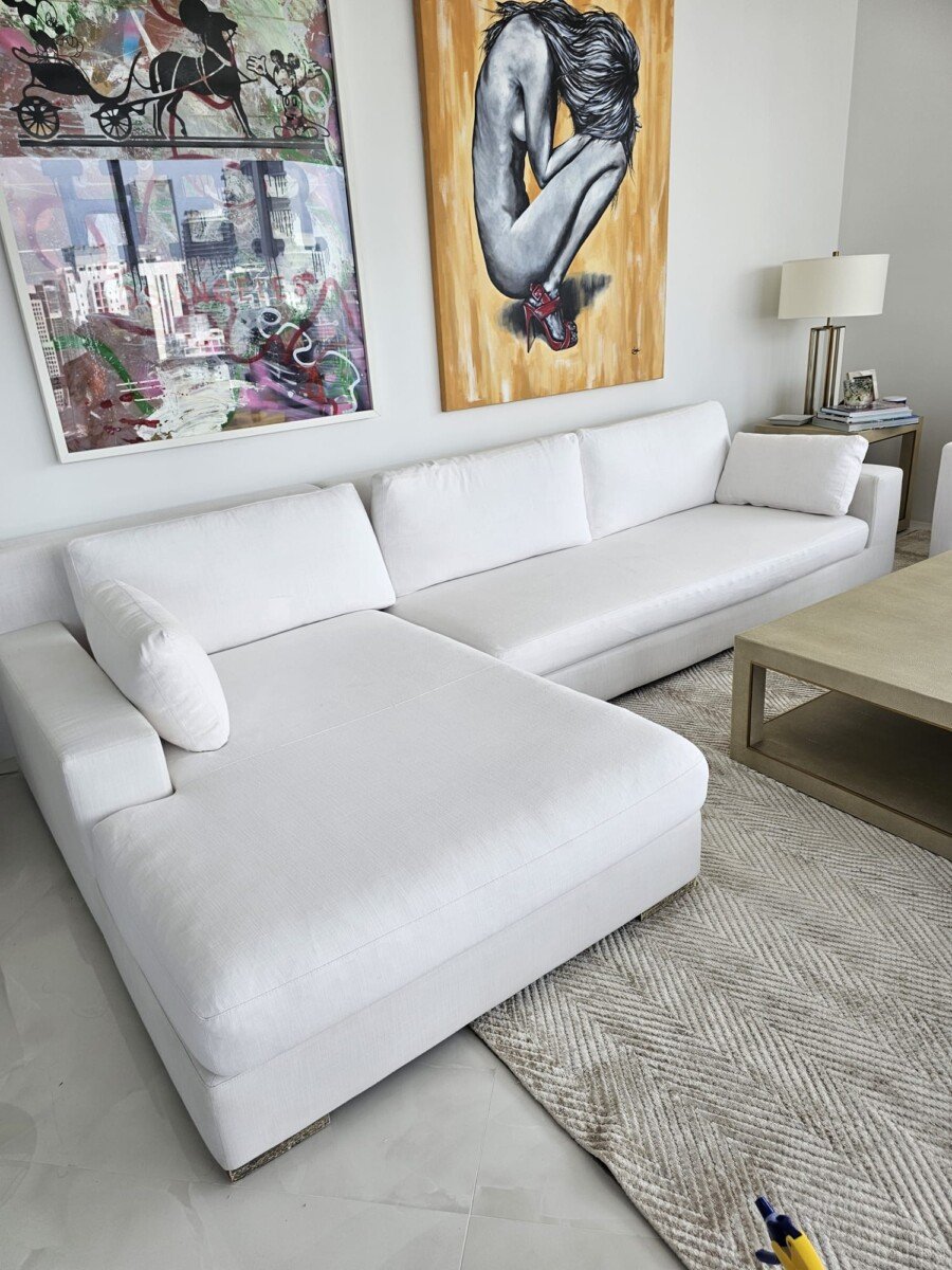Upholstery sofa cleaning in Davie FL